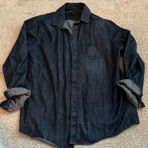 Marc Anthony Denim button down shirt